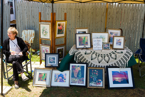 Easthampton Art  at  Captain Jacks