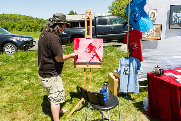 Easthampton Art  at  Captain Jacks